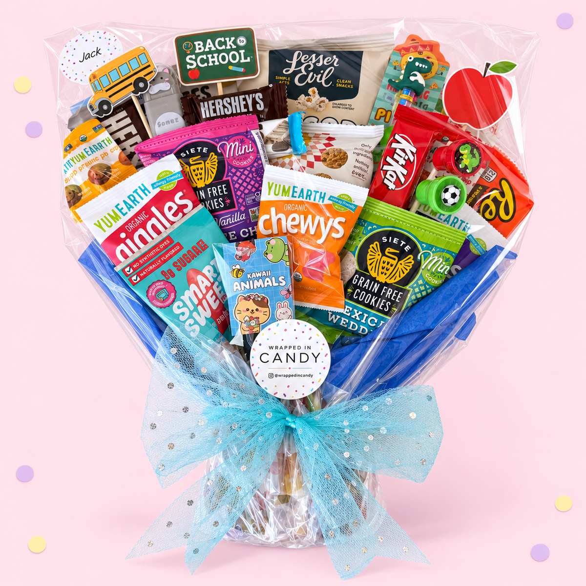 Dye-Free Bouquet | Wrapped in Candy